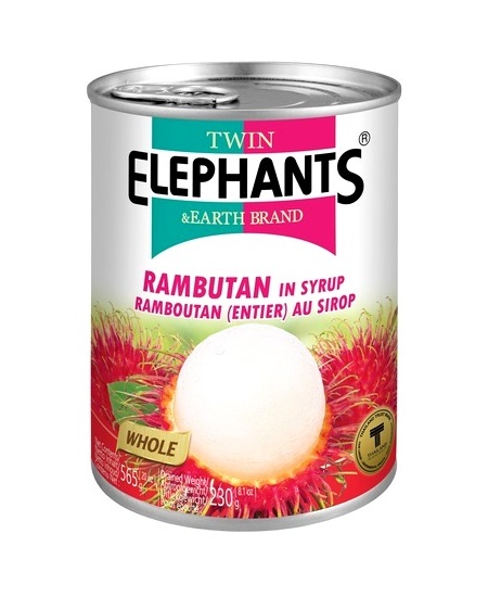 Rambutan in sciroppo Twin Elephants 565 g.